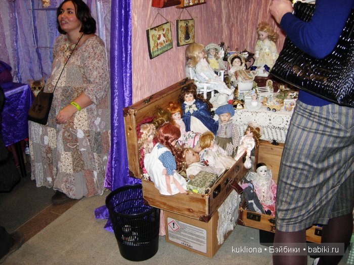 Искусство куклы 2015. VI Московская международная выставка в Гостином дворе. Фото авторских кукол | Бэйбики Искусство куклы 2015. VI Московская международная выставка в Гостином дворе. Фото авторских кукол (фото 5)