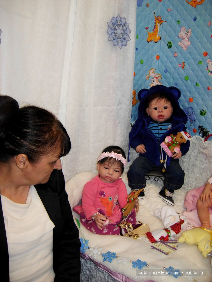 Искусство куклы 2015. VI Московская международная выставка в Гостином дворе. Куклы реборн