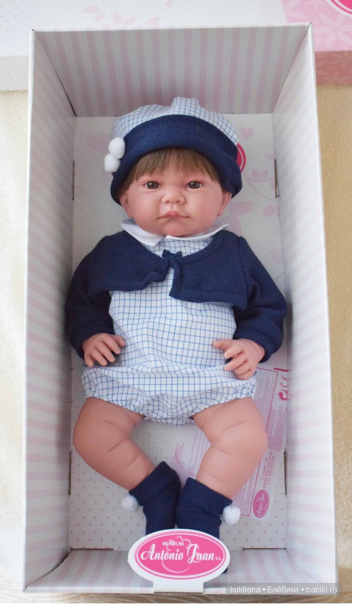 А может вовсе не мальчонка? Кукла Марк Луис от Munecas Antonio Juan