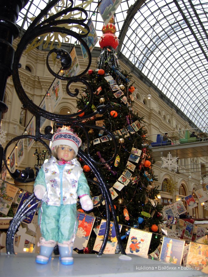 Путешествие в Рождество 2015-16 с Марейкой. Москва. Красная площадь, ГУМ | Бэйбики Путешествие в Рождество 2015-16 с Марейкой. Москва. Красная площадь, ГУМ