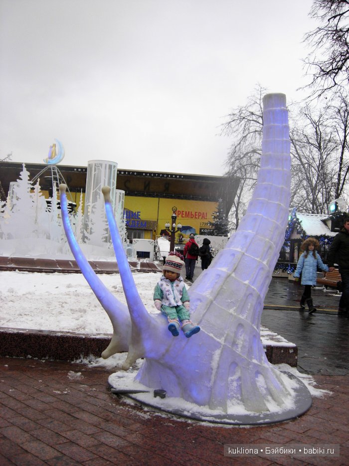 Путешествие в Рождество 2015-16 с Марейкой. Прогулка по Тверскому бульвару (фото 10)