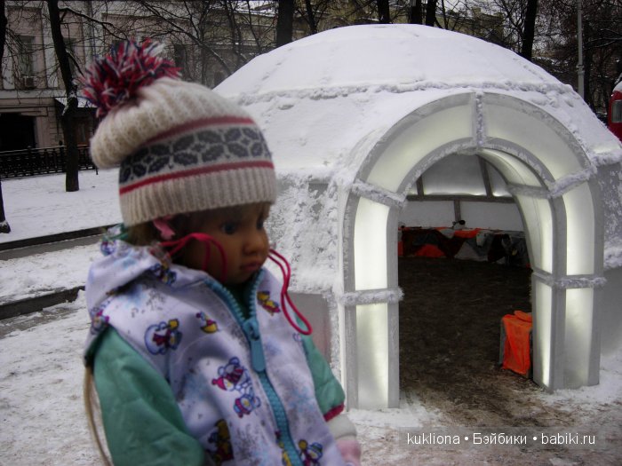 Путешествие в Рождество 2015-16 с Марейкой. Прогулка по Тверскому бульвару