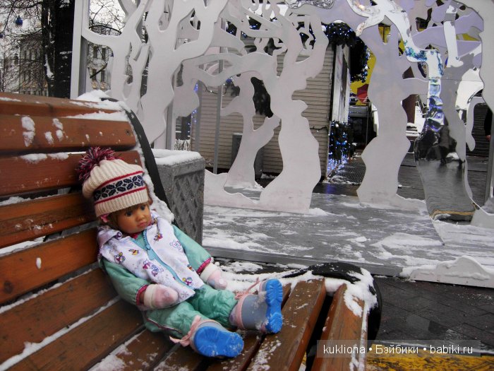 Путешествие в Рождество 2015-16 с Марейкой. Прогулка по Тверскому бульвару (фото 8)