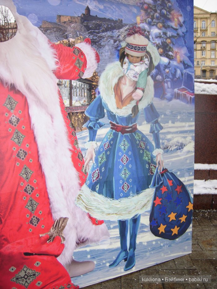 Путешествие в Рождество 2015-16 с Марейкой. Прогулка по Тверскому бульвару