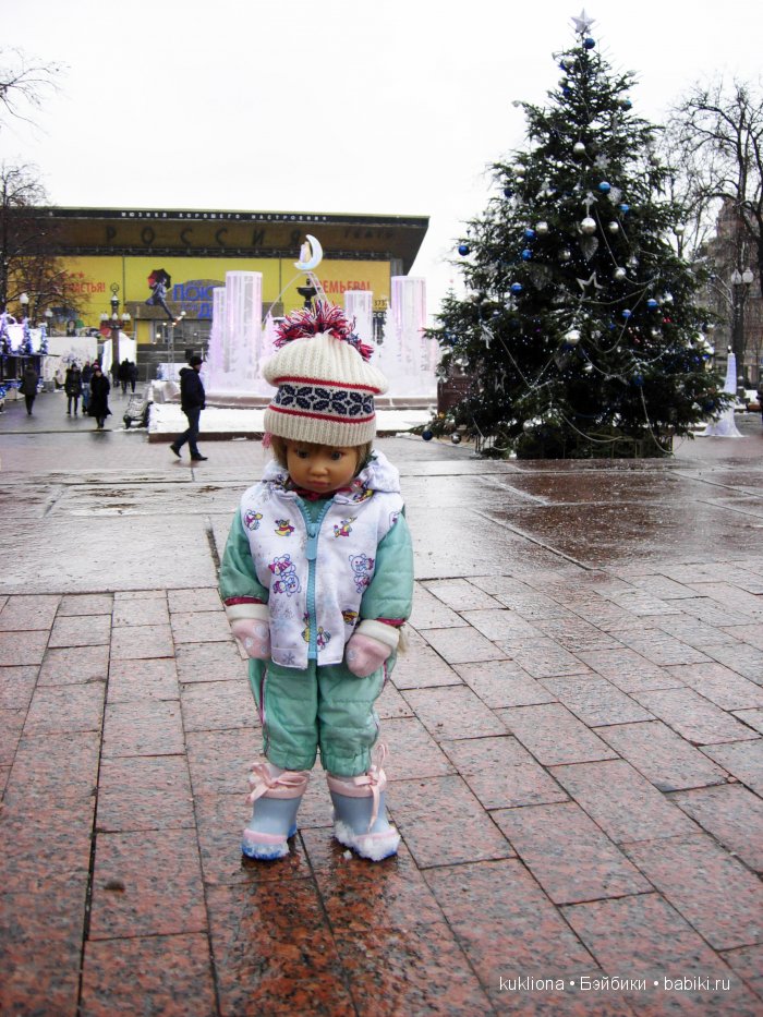 Путешествие в Рождество 2015-16 с Марейкой. Прогулка по Тверскому бульвару (фото 6)
