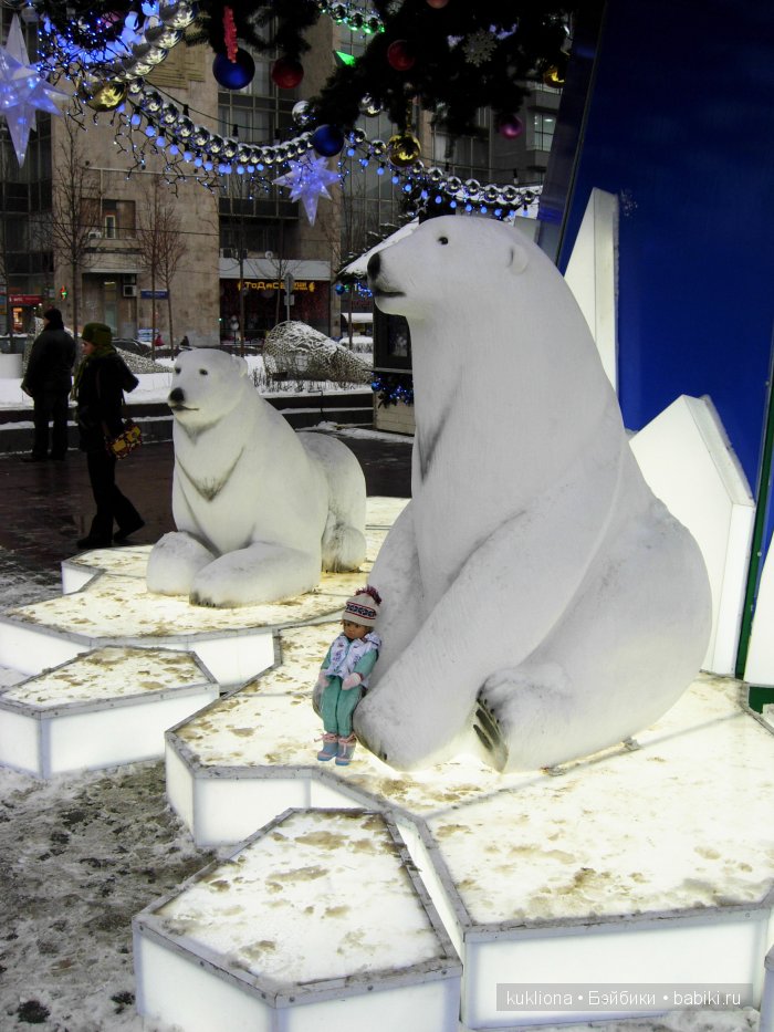 Путешествие в Рождество 2015-16 с Марейкой. Прогулка по Тверскому бульвару (фото 2)