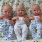 Сравнение трёх молдов кукол от Антонио Хуан Мунекас  (Munecas Antonio Juan). Категория 18+