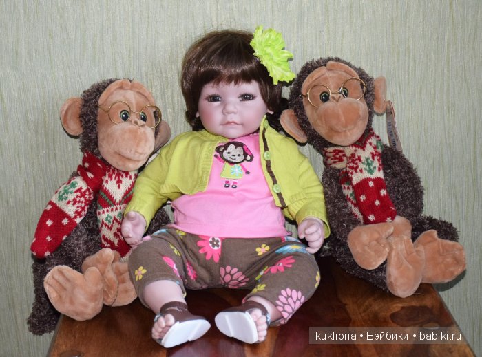 Озорная обезьянка. Кукла Адора Обезьянки Monkey`n Around Adora doll. Всех с наступающим новым годом