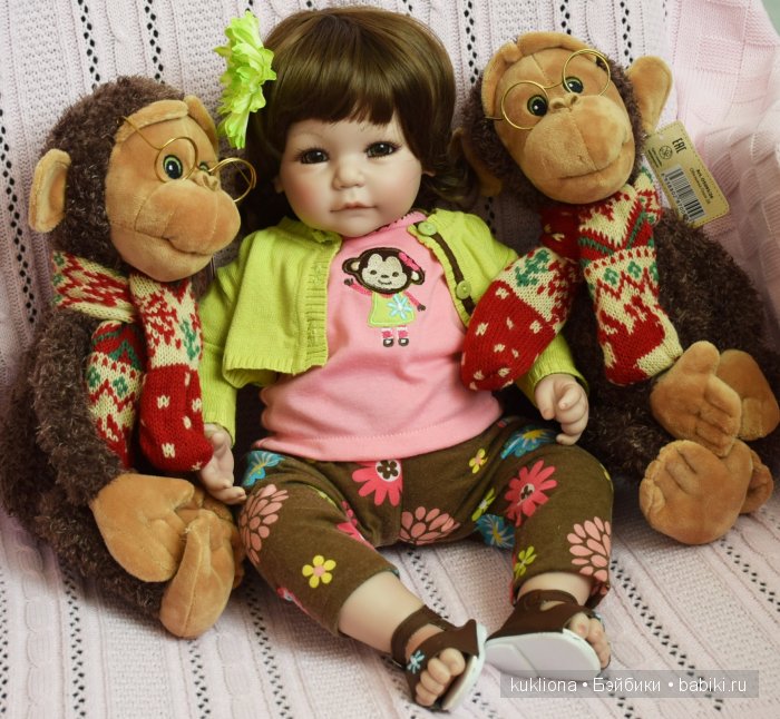 Озорная обезьянка. Кукла Адора Обезьянки Monkey`n Around Adora doll. Всех с наступающим новым годом
