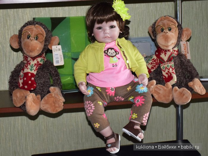 Озорная обезьянка. Кукла Адора Обезьянки Monkey`n Around Adora doll. Всех с наступающим новым годом
