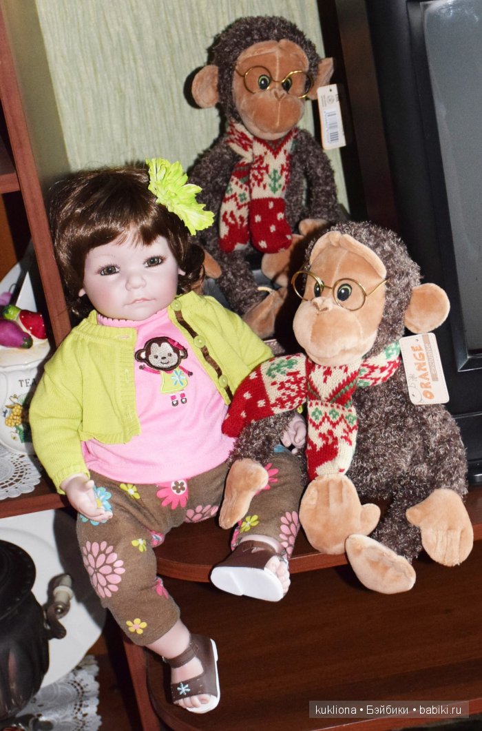 Озорная обезьянка. Кукла Адора Обезьянки Monkey`n Around Adora doll. Всех с наступающим новым годом