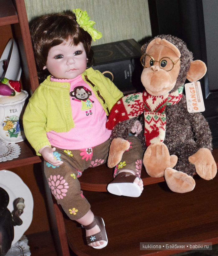Озорная обезьянка. Кукла Адора Обезьянки Monkey`n Around Adora doll. Всех с наступающим новым годом