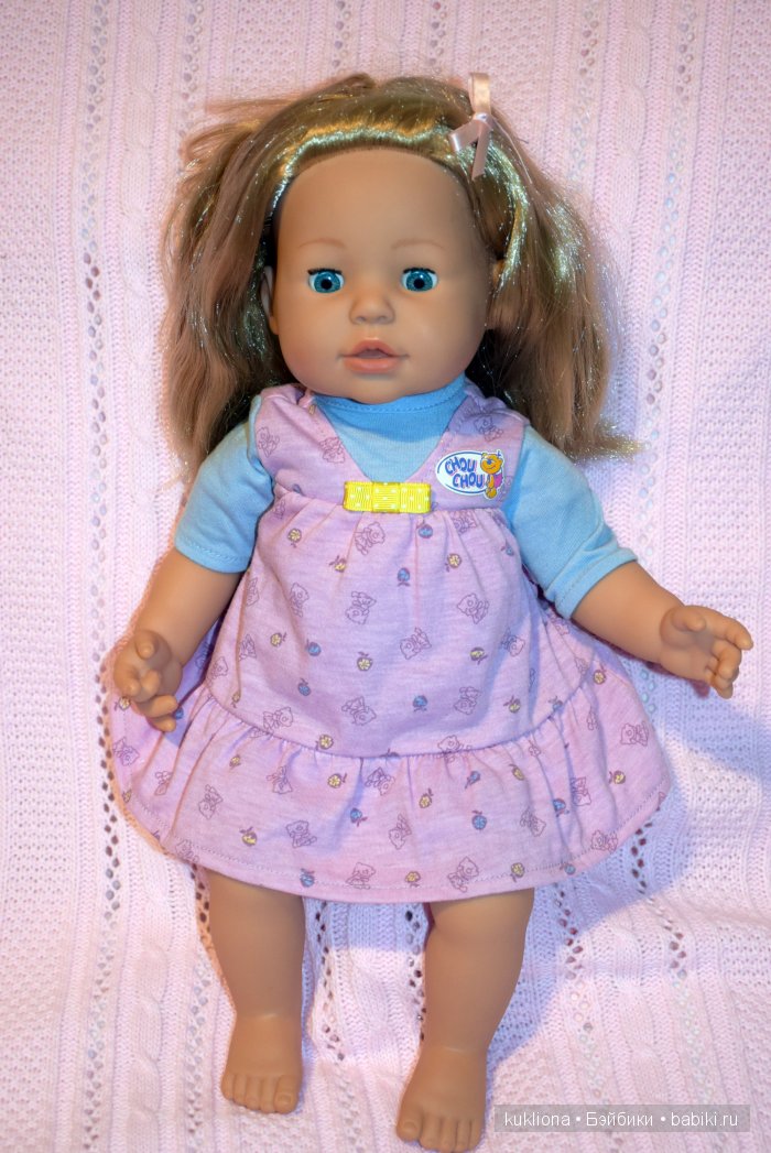 Кукла Шу Шу девочка с длинными волосами. Chou Chou Zapf creation (фото 8)