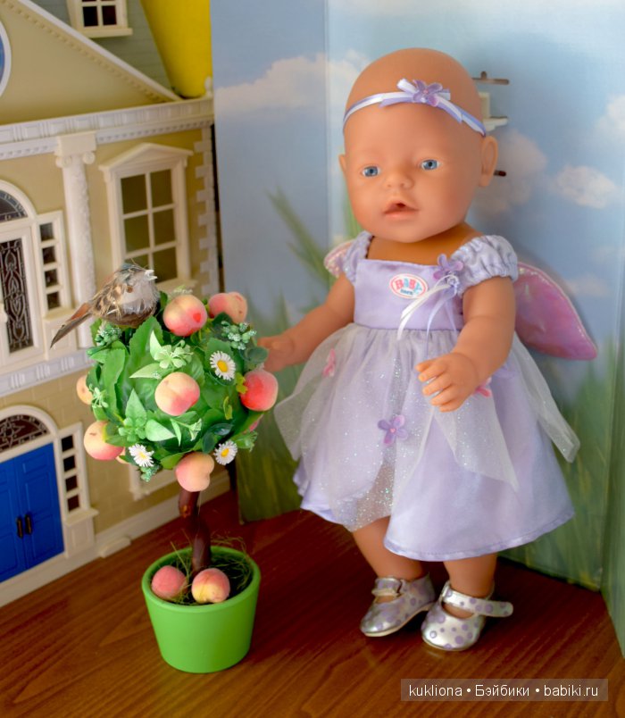 Феечки молока и шоколада. Кукла Baby born фирмы Zapf creation