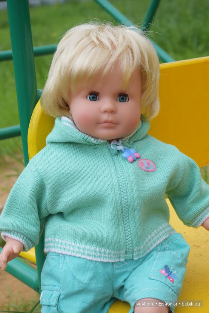 Натуральный блондин! Кукла Петерле от знаменитого Schildkröt. Черепашка | Бэйбики Натуральный блондин! Кукла Петерле от знаменитого Schildkröt. Черепашка