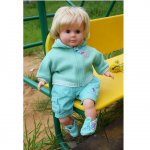 Натуральный блондин! Кукла Петерле от знаменитого Schildkröt. Черепашка