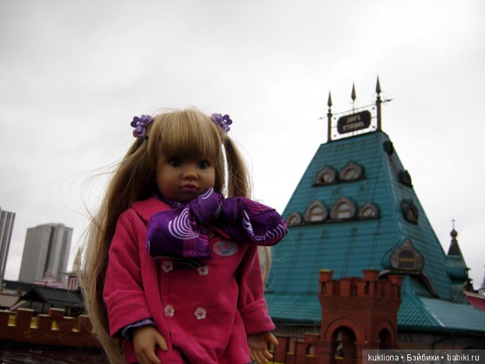 Марейка в Измайловском Кремле. Кукла Mareike Kidz‘n’Cats Sonja Hartmann