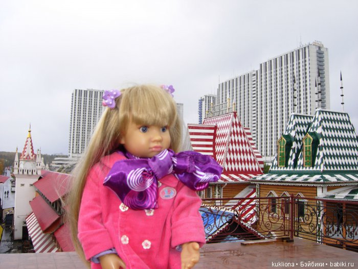 Марейка в Измайловском Кремле. Кукла Mareike Kidz‘n’Cats Sonja Hartmann