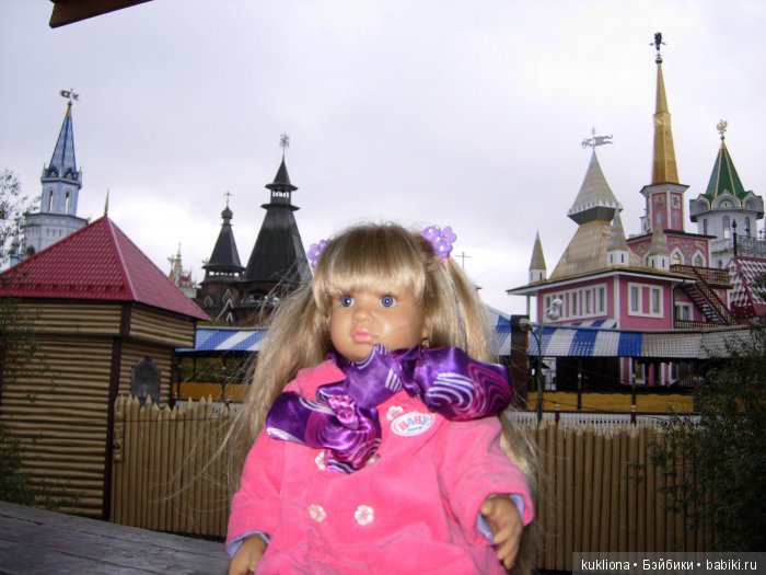 Марейка в Измайловском Кремле. Кукла Mareike Kidz‘n’Cats Sonja Hartmann