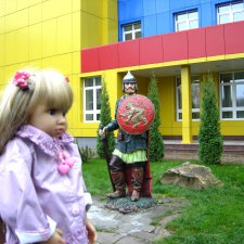 Путешествие Марейки в Новомосковск Тульской области. Детский парк