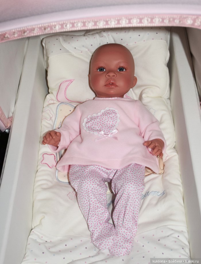 Кукла-пупс Лео в розовом комплекте от испанского ASI