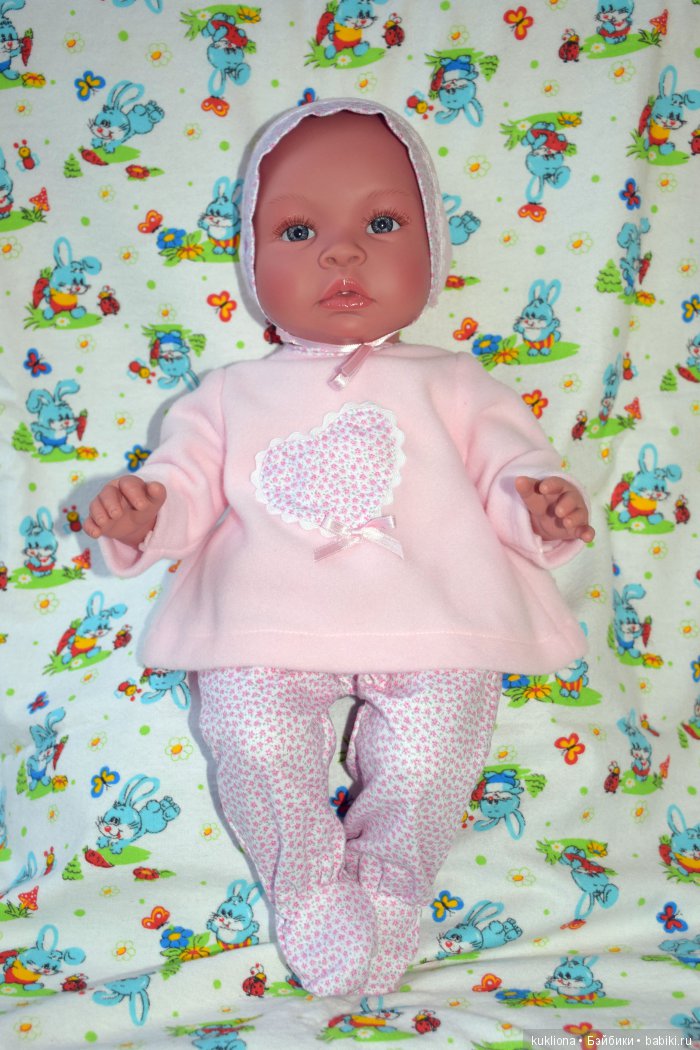 Кукла-пупс Лео в розовом комплекте от испанского ASI (фото 4)