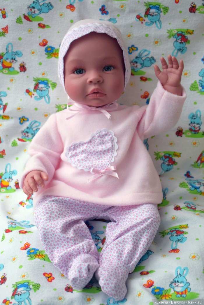 Кукла-пупс Лео в розовом комплекте от испанского ASI (фото 10)