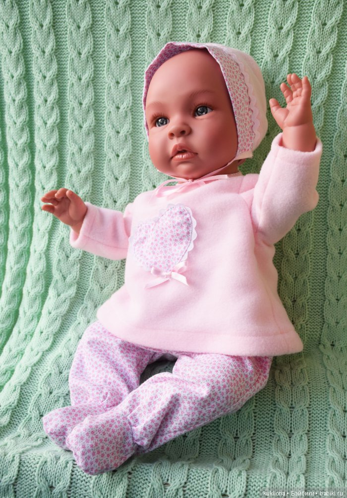 Кукла-пупс Лео в розовом комплекте от испанского ASI
