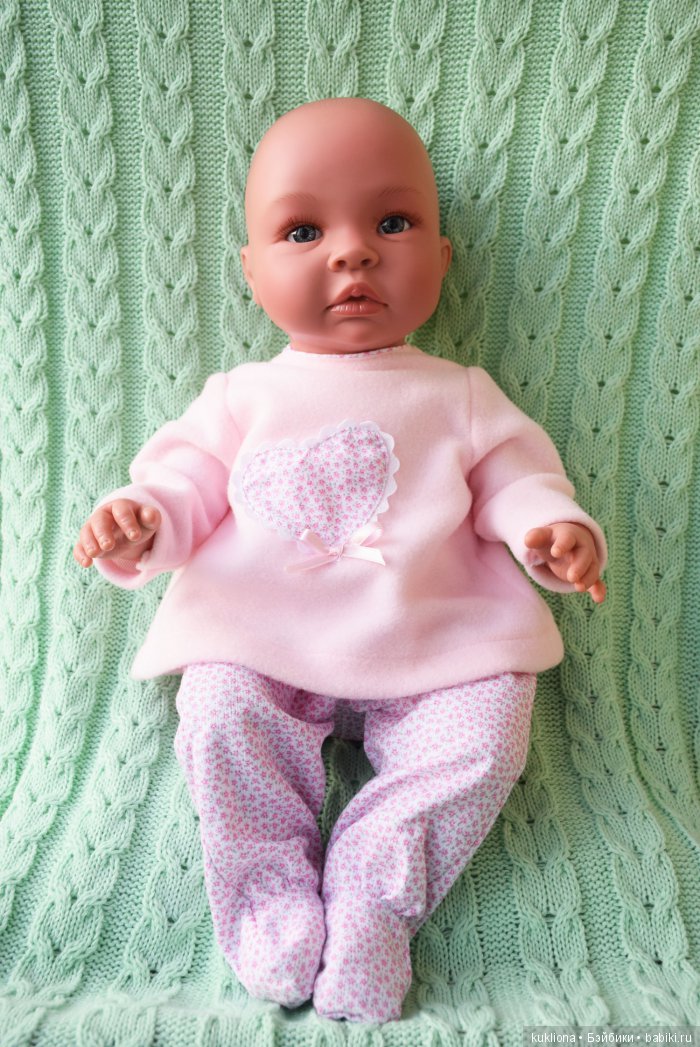 Кукла-пупс Лео в розовом комплекте от испанского ASI