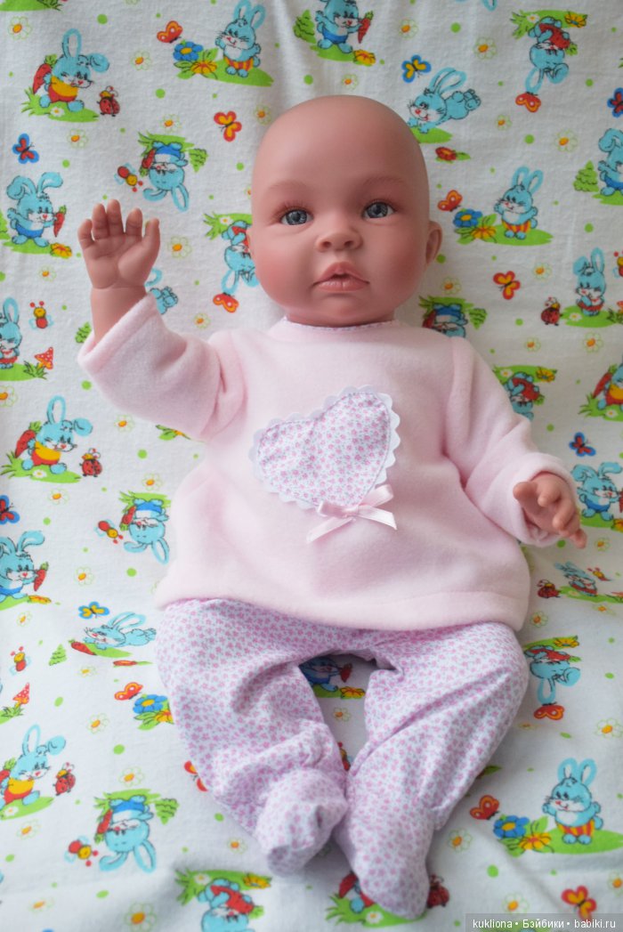 Кукла-пупс Лео в розовом комплекте от испанского ASI (фото 7)