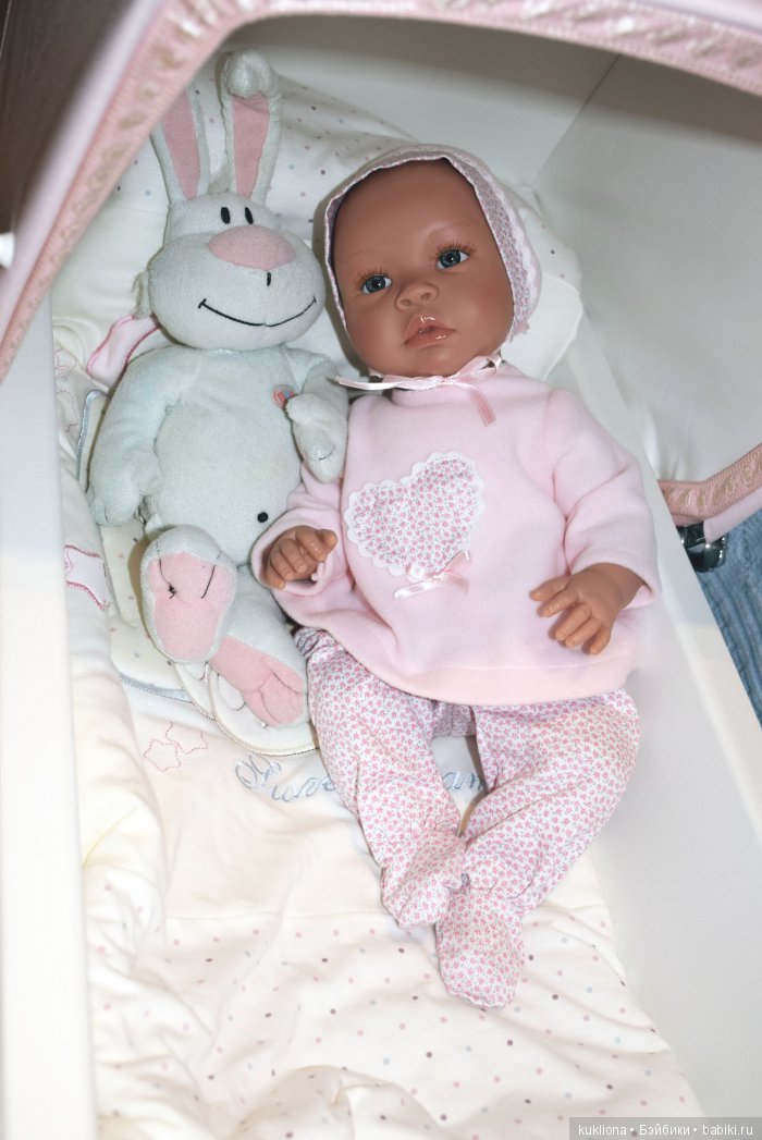 Кукла-пупс Лео в розовом комплекте от испанского ASI