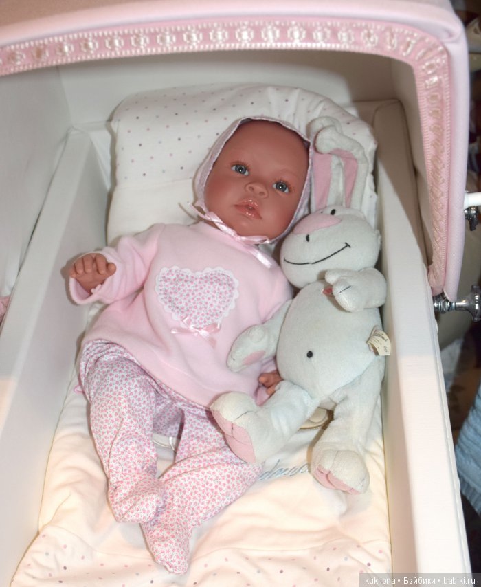 Кукла-пупс Лео в розовом комплекте от испанского ASI