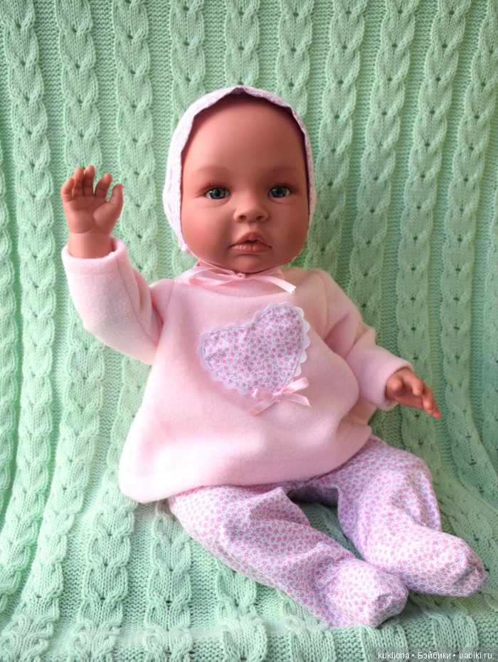 Кукла-пупс Лео в розовом комплекте от испанского ASI