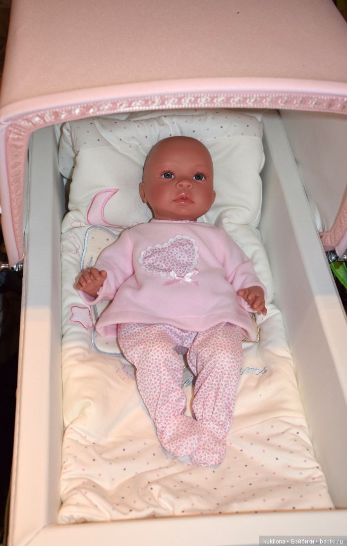 Кукла-пупс Лео в розовом комплекте от испанского ASI