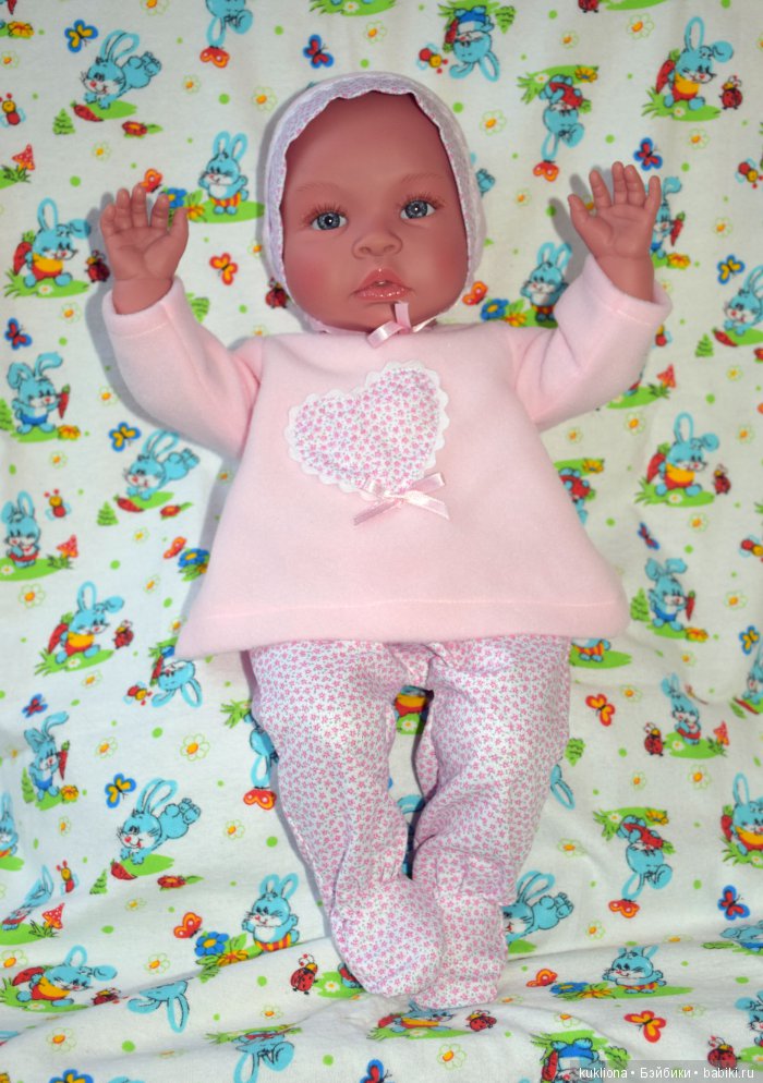 Кукла-пупс Лео в розовом комплекте от испанского ASI (фото 3)