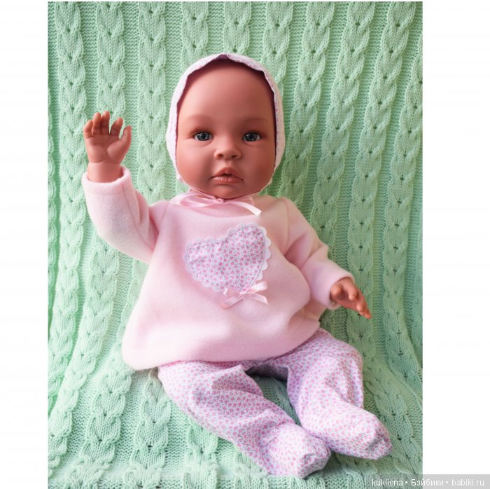 Кукла-пупс Лео в розовом комплекте от испанского ASI