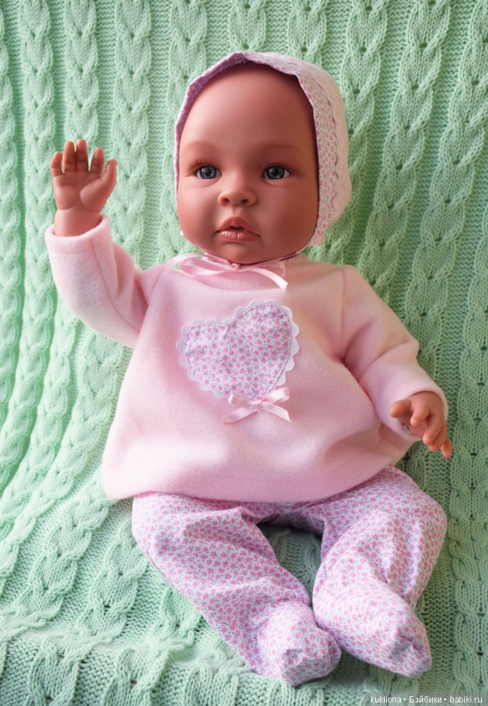 Кукла-пупс Лео в розовом комплекте от испанского ASI