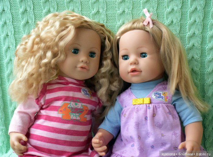 Кукла Шу Шу New Little каталога 2007 года -девочка с длинными волосами. Chou Chou Zapf creation