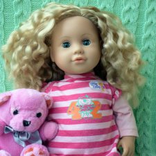 Кукла Шу Шу New  Little каталога 2007 года -девочка с длинными волосами. Chou Chou Zapf creation