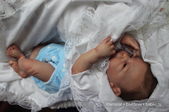 Малыши реборн Матвей, Егор и "отреборненный" ёжик