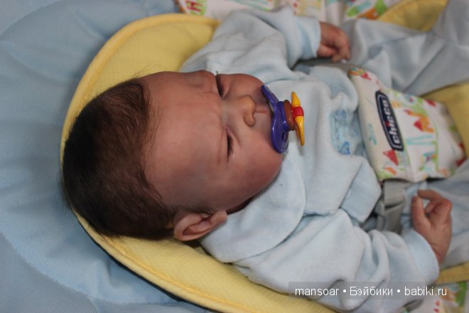 Малыши реборн Матвей, Егор и "отреборненный" ёжик