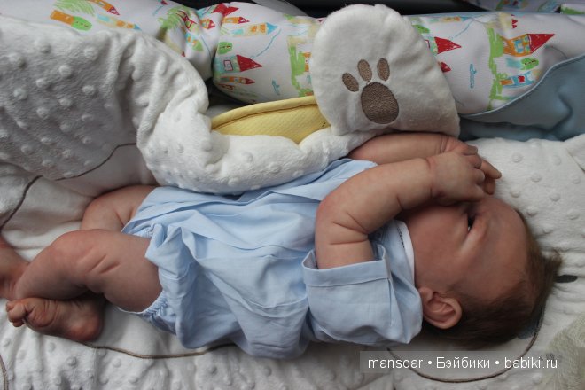 Малыши реборн Матвей, Егор и "отреборненный" ёжик