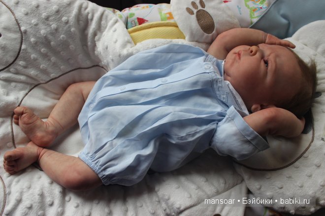 Малыши реборн Матвей, Егор и "отреборненный" ёжик