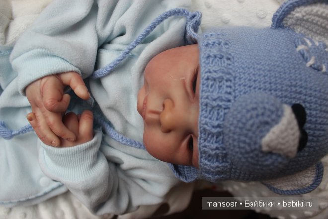 Малыши реборн Матвей, Егор и "отреборненный" ёжик