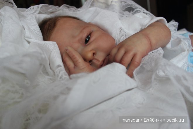 Малыши реборн Матвей, Егор и "отреборненный" ёжик