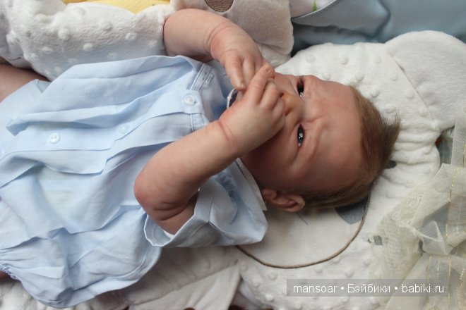 Малыши реборн Матвей, Егор и "отреборненный" ёжик