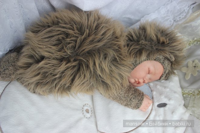 Малыши реборн Матвей, Егор и "отреборненный" ёжик