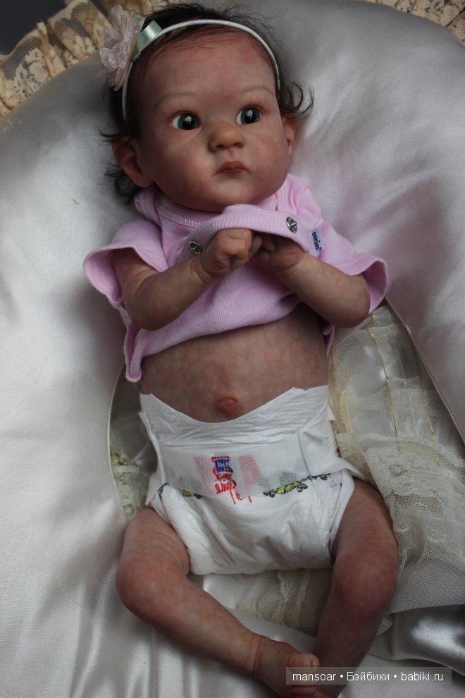 Малышка реборн Полиночка, ласково просто Поля (фото 5)