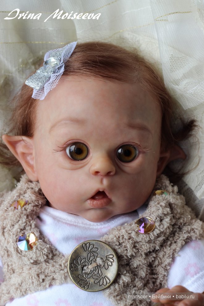 Эльфики реборн Митрошка и Матрёна