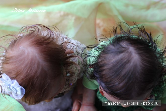 Эльфики реборн Митрошка и Матрёна